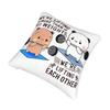 Bubu Dudu Lifting Each Other Full Of Love Pillowcase Printed Polyester Cushion Cover Decorative Pillow Case Cover Home Zipper