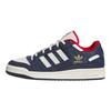 adidas Baskets unisexes Forum Low CL Night Indigo Scarlet Bleu Ivoire Better-Scarlet IG8700