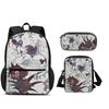 Fundamental  Backpack Pen Bag Shoulder Bag 3pcs Set Versatile  Large Capacity Boy and Girl School Birthday Best Gift
