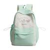 Schoolbag new casual small fresh cute printed backpack junior high school student schoolbag simple and light commuting versatile backpack