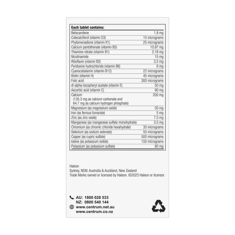 Centrum Advance 150 Tablets