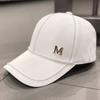 2023 Spring New Women Rhinestone Letter M Baseball Caps Adjustable Hip Hop Fashion Shiny Hats Outdoor Travel All-match Caps