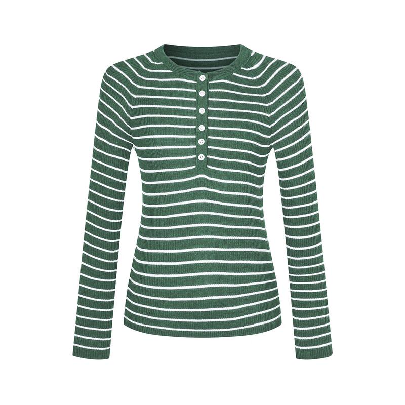 Top de Punto Rayado Retro para Mujer FivePlus