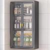 Modern Countertop Seasoning Storage Cabinet