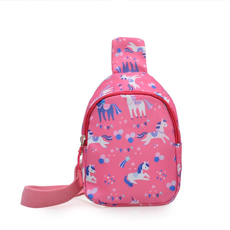 2026 Kids' Crossbody Unicorn Bag - Trendy, Simple Design for Boys and Girls
