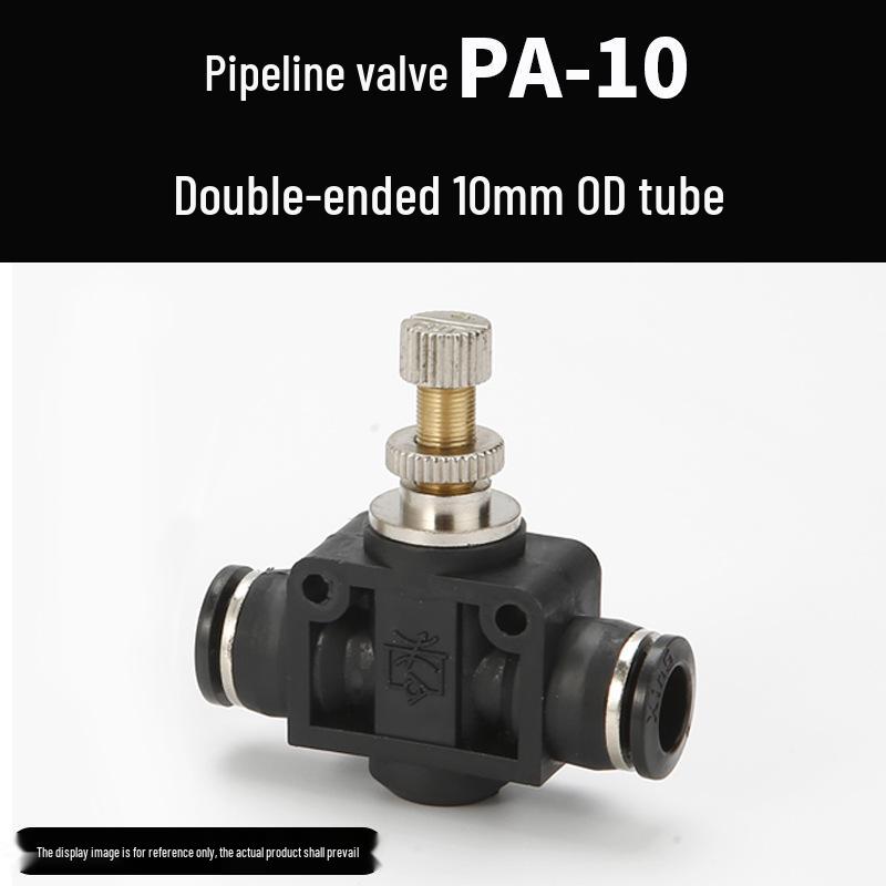 Pneumatic Quick-Connect Air Fitting LSA-8 Throttle Valve SA-10/SA-12