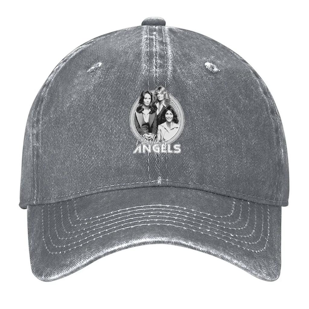 Charlies Angels Vintage Aesthetic Fan Art Tribute Baseball Cap Luxury Brand New In Hat beach hat Sun Cap Girl Unisexs