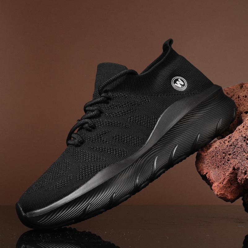 

Summer new socks casual running shoes platform dancing fashion flying woven breathable sports shoes men s live broadcast 44