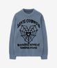 BLOND9 Love Round Neck Pullover Knit_Alice Blue