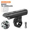 Aluminum Alloy Bright Bicycle Light Multifunctional USB Rechargeable Bike Front Light Waterproof