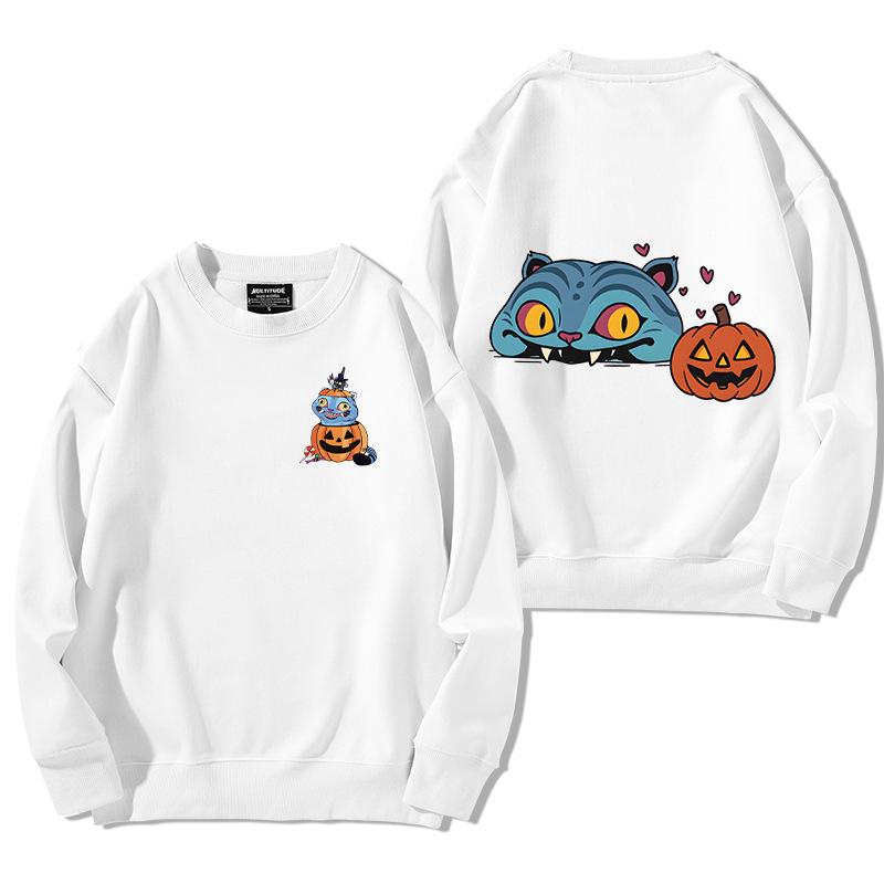 

Kpop Demon Hunters Tiger Graphic Sweatshirts Oversized Autumn Winter Pullover Trick or Treat Oversized Women s Sweatshirts XXXL