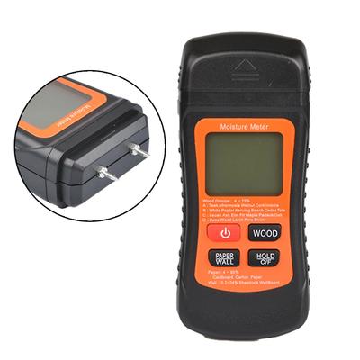 Holzfeuchtemesser Digitaler Feuchtigkeitsdetektor Wandhygrometer Holzfeuchtemesser Gebäudefeuchtemesser Mit Temperaturanzeige NEU