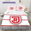 SSV Jahn Regensburg Pattern Bedding,Quilt Set Quilt Cover Pillowcase Home Birthday Gift(1 * Duvet Cover + 2 * Pillowcase, Without Core)
