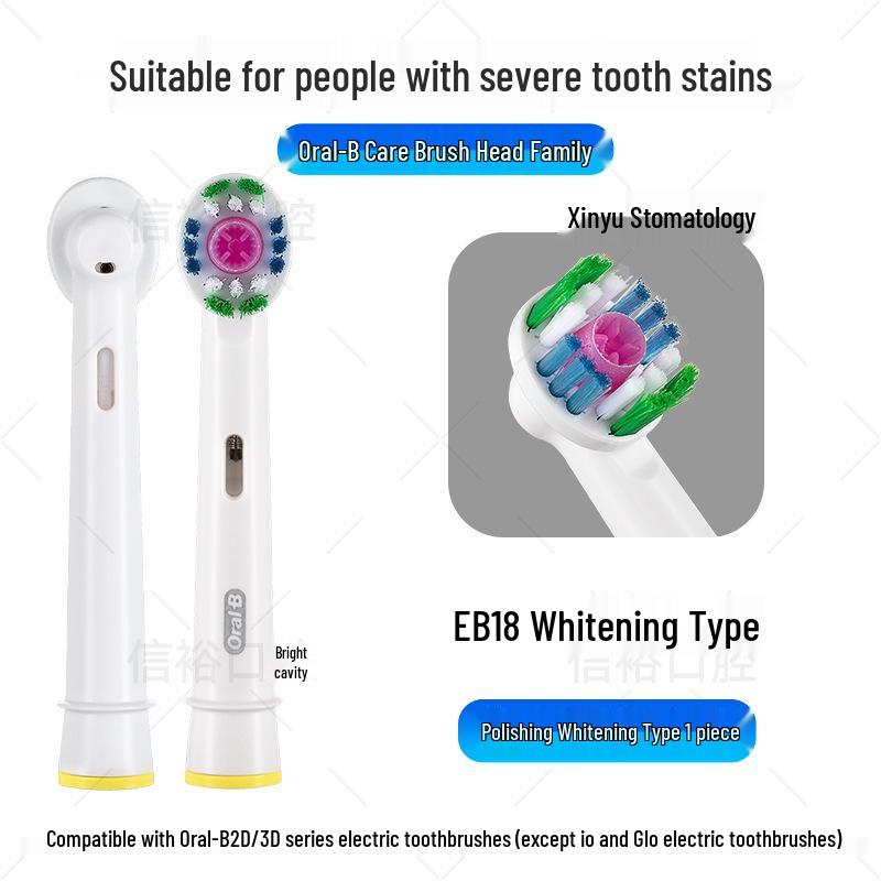 Oral-B EB20 Universal Elektrische Zahnbürsten-Ersatzkopf - Tägliche Reinigung