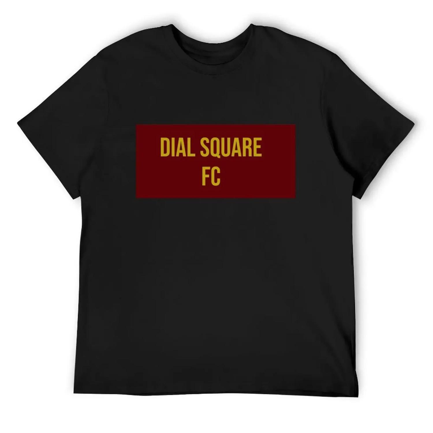 DIAL SQUARE FC T-Shirt quick drying summer 2025 customs mens plain t shirts S