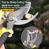 Multifunctional Handheld Sharpener Mini Pocket Blades  for Keeping Pruners Blades Acute