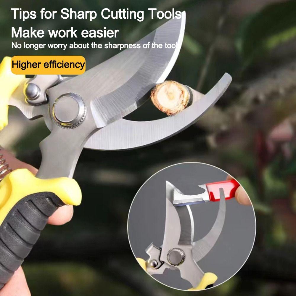 Multifunctional Handheld Sharpener Mini Pocket Blades  for Keeping Pruners Blades Acute