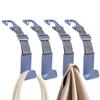 Car Headrest Hook Storage Hooks for Car Seat Headrest 4 Pieces Organization and Storage Adjustable Bag Hanger for Coats Handbag