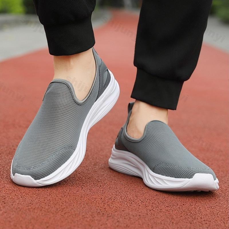 Men Casual Shoes Breathable Soft Sneakers 2025 Summer Autumn Comfortable Outdoor Running Shoes Anti Slip Walking Shoes