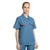 CONGDI Men's Short Sleeve Breathable Workwear Set