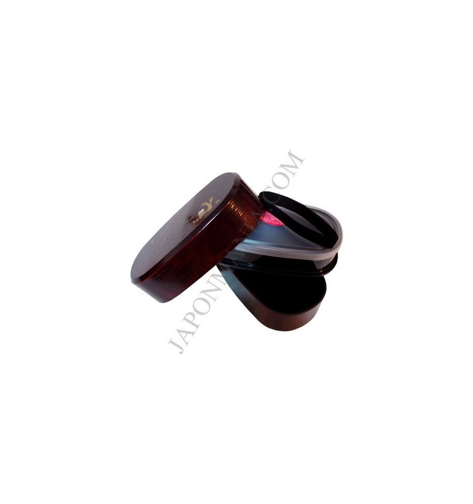 HAKOYA Range Club Oval Wood Grain Lunch Tochigi Owl 51120 Men's Box, Design,