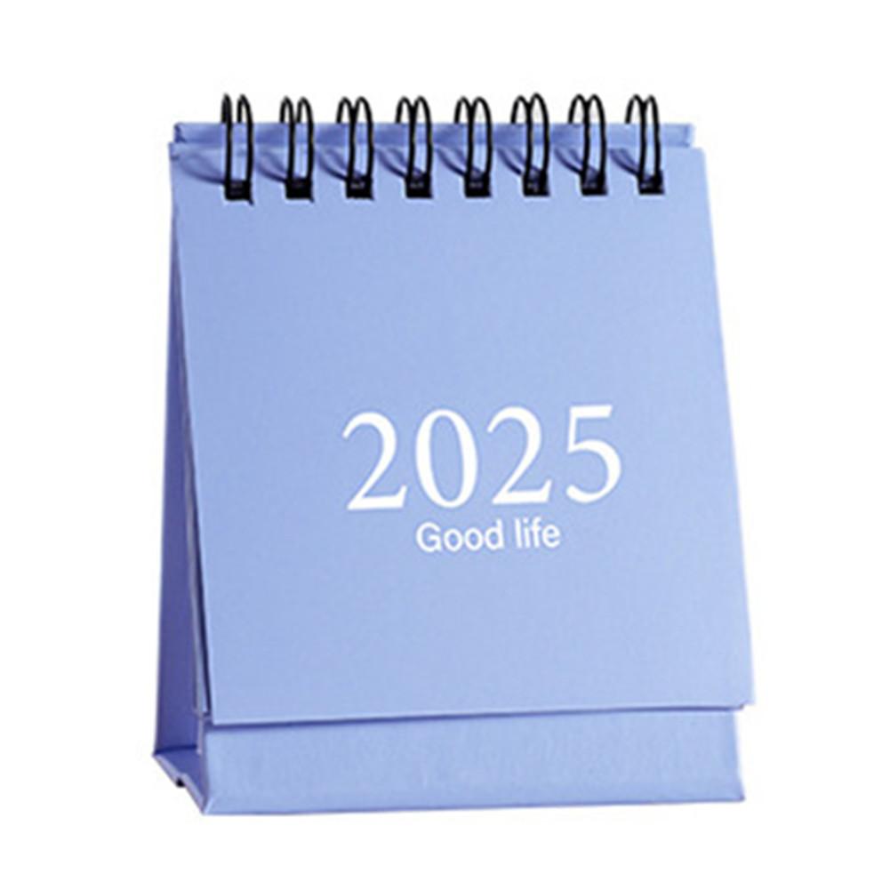 2024-2025 Mini Desk Calendar Standing Flip Desktop Calendar Running From July 2024 To December 2025, Desk Calendar With Stickers