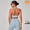 Grenzüberschreitender atmungsaktiver Sport-Yoga-BH - Neckholder, Schöner Rücken, Lauf- & Fitness-Top für Draußen