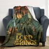 1pc Lord of the Rings Flannel Blanket - Soft Warm Throw for Home, Office, TravelL1346