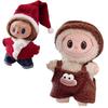 Plush Christmas Clothes Suspender Trousers Clothing Ornament No Dolls