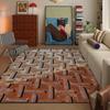 Funny Rust Iron Wall Door Mat Bath Microfiber Decorative Versatile Flannel Floor Mat Quick Dry Absorbent Non-slip Sole