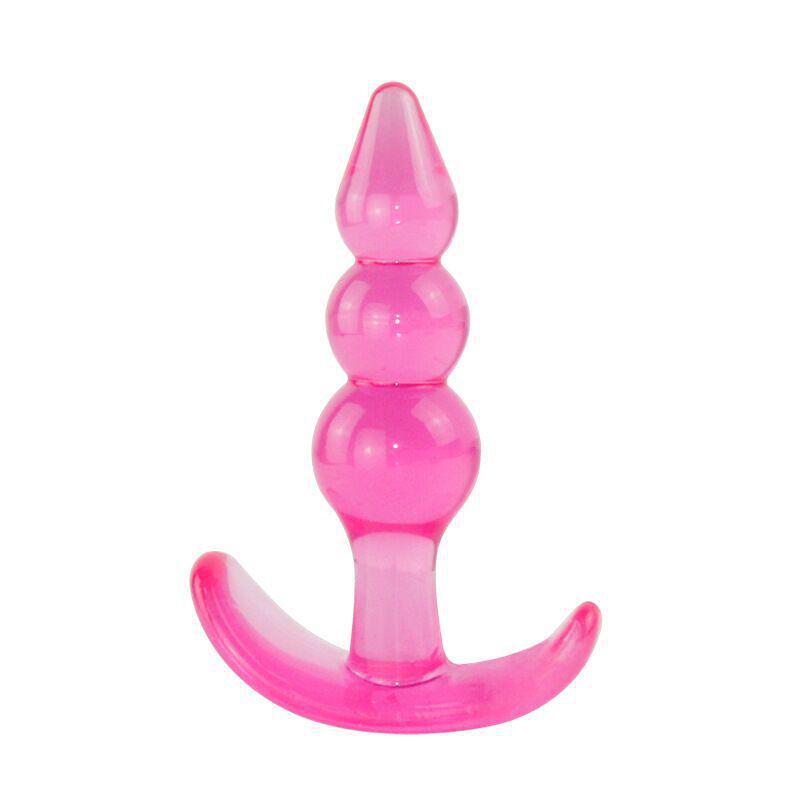 Soft Beaded Anal Plug Opener for Beginners - Unisex Anal Toy