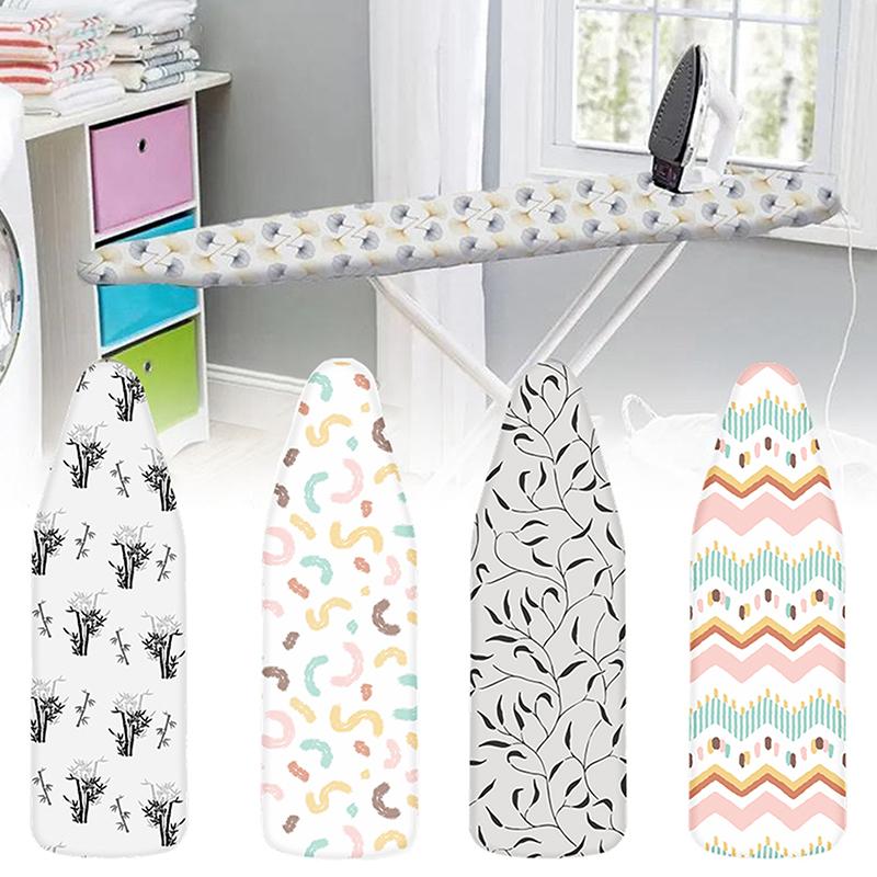 Durable Ironing Board Cloth Heat Resistant Decorative Ironing Board Cover With Floral Animals Design Universal Laundry Supplies