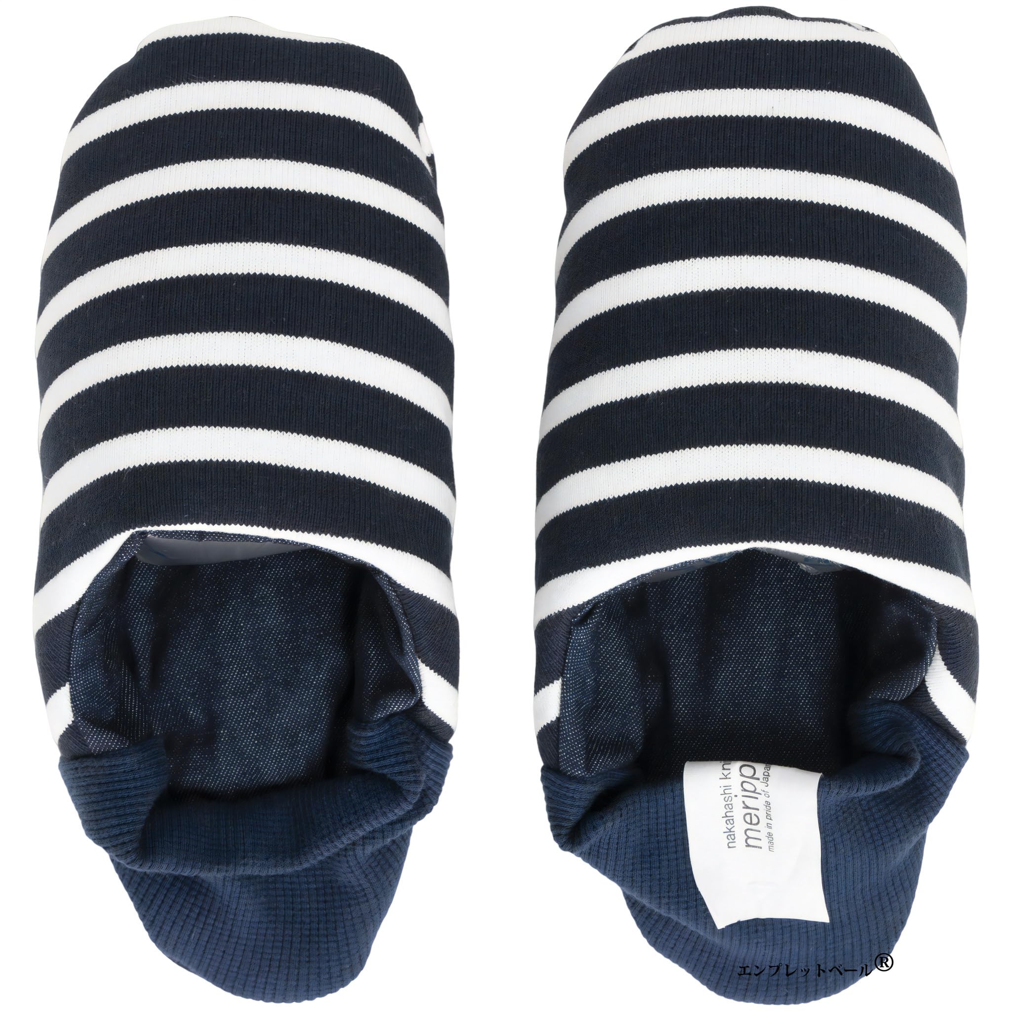 

Эти домашние тапочки сочетают в себе лучшее от тапочек и Шикарный полосатый деним размера M Освежающий новый стиль для дома Классический полосатый дизайн с освежающим