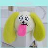 Adorable Monster Plush Keychain Cute Cartoon Dog Bag Charm Fluffy 15cm Doll
