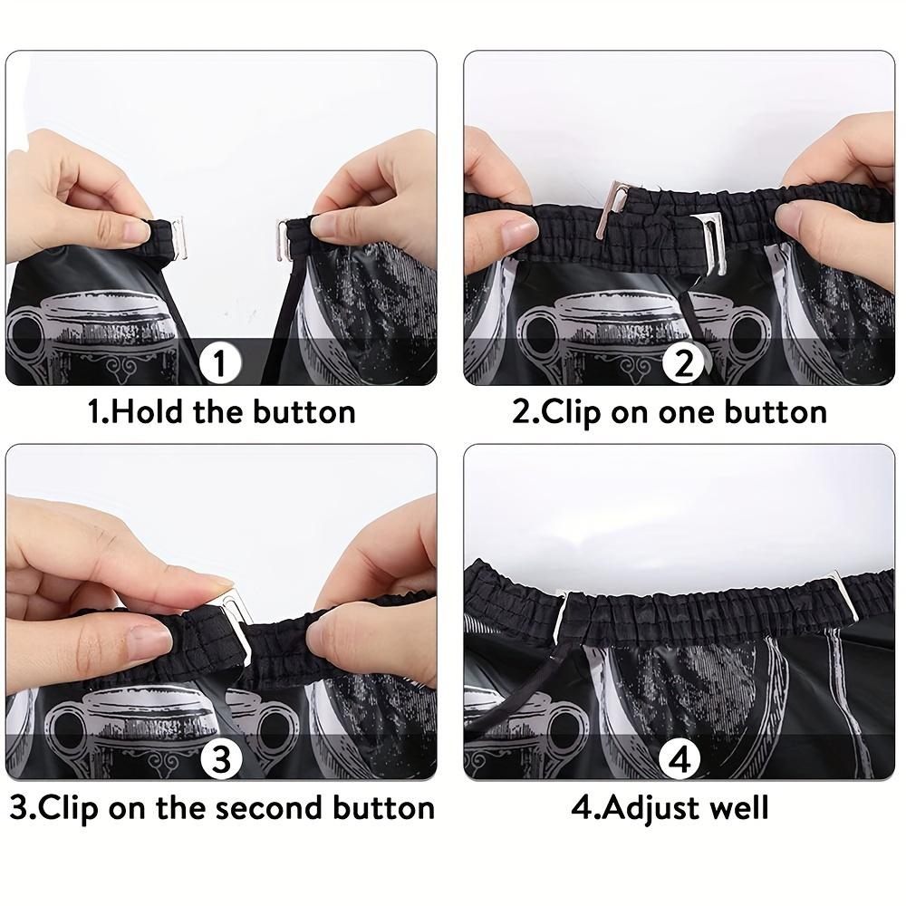 Professional Barber Cape for Hairdressing - Waterproof & Non-Stick Perm/Dyeing Bib with Stylish Print