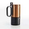 Good Coffee | 6-cup Stainless Steel Coffee Maker, Black and Copper, All Hobs Including Induction