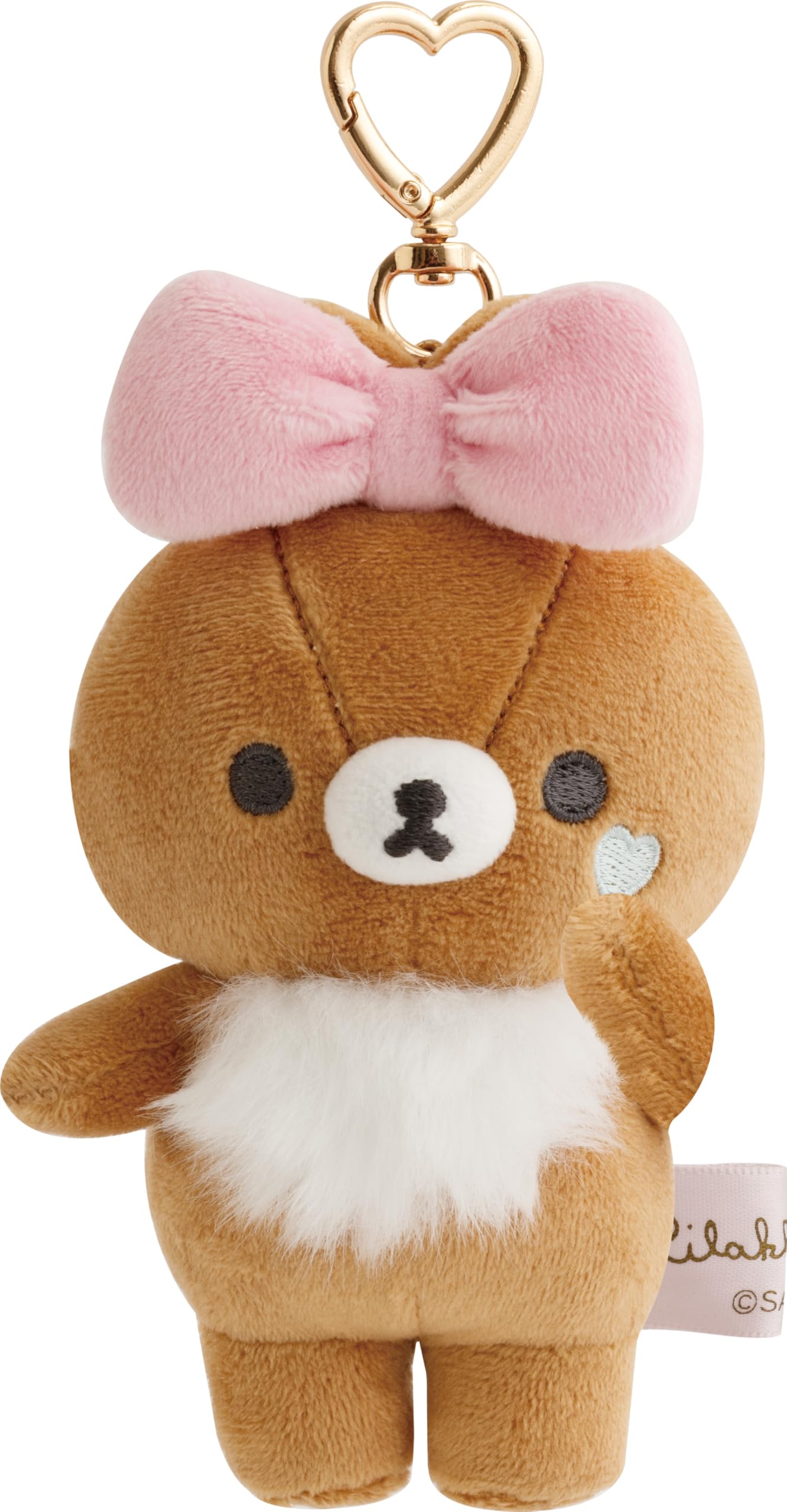 San-X Rilakkuma Hanging Plush Toy, Chairoikoguma MV58701