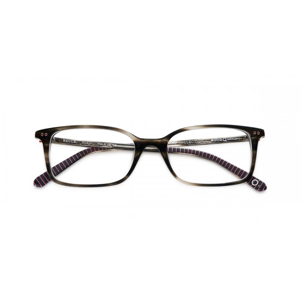 

Etnia Barcelona Unisex Eyeglasses Begur Bkrd Black Pattern Grey/53-18-148