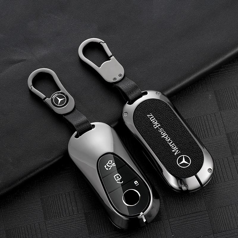 2025 Neue Auto Schlüsselhülle Abdeckung Schlüsselanhänger für Mercedes Benz 2022 C S-Klasse W206 W223 S350 C260 C300 S400 S450 S500 Schutz Auto Acc
