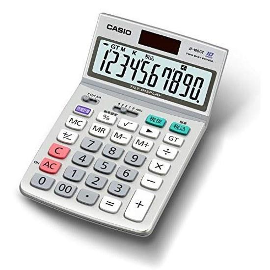 Casio Green Purchasing Law Compliant Calculator 10-Digit Just Type JF-100GT-N Eco Mark Certified