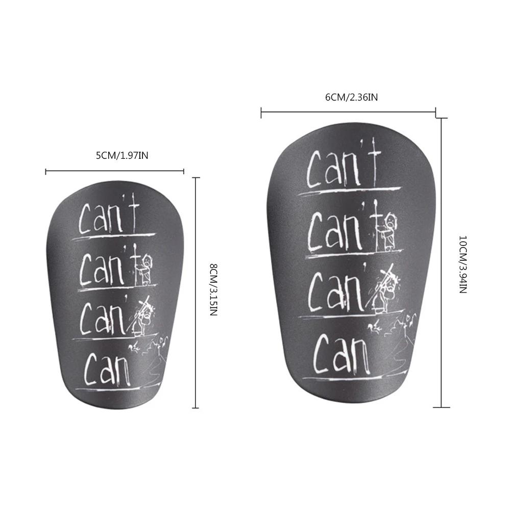 Mini Shin Pads Football Training Shin Guards Wear-resistant Shock Absorbing Soccer Leg Protector for Adult Children Soccer Board