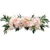 Peonies Rose Mix Flower Wreath Simulation Flower Wedding Arch Flowers  Wedding Decor