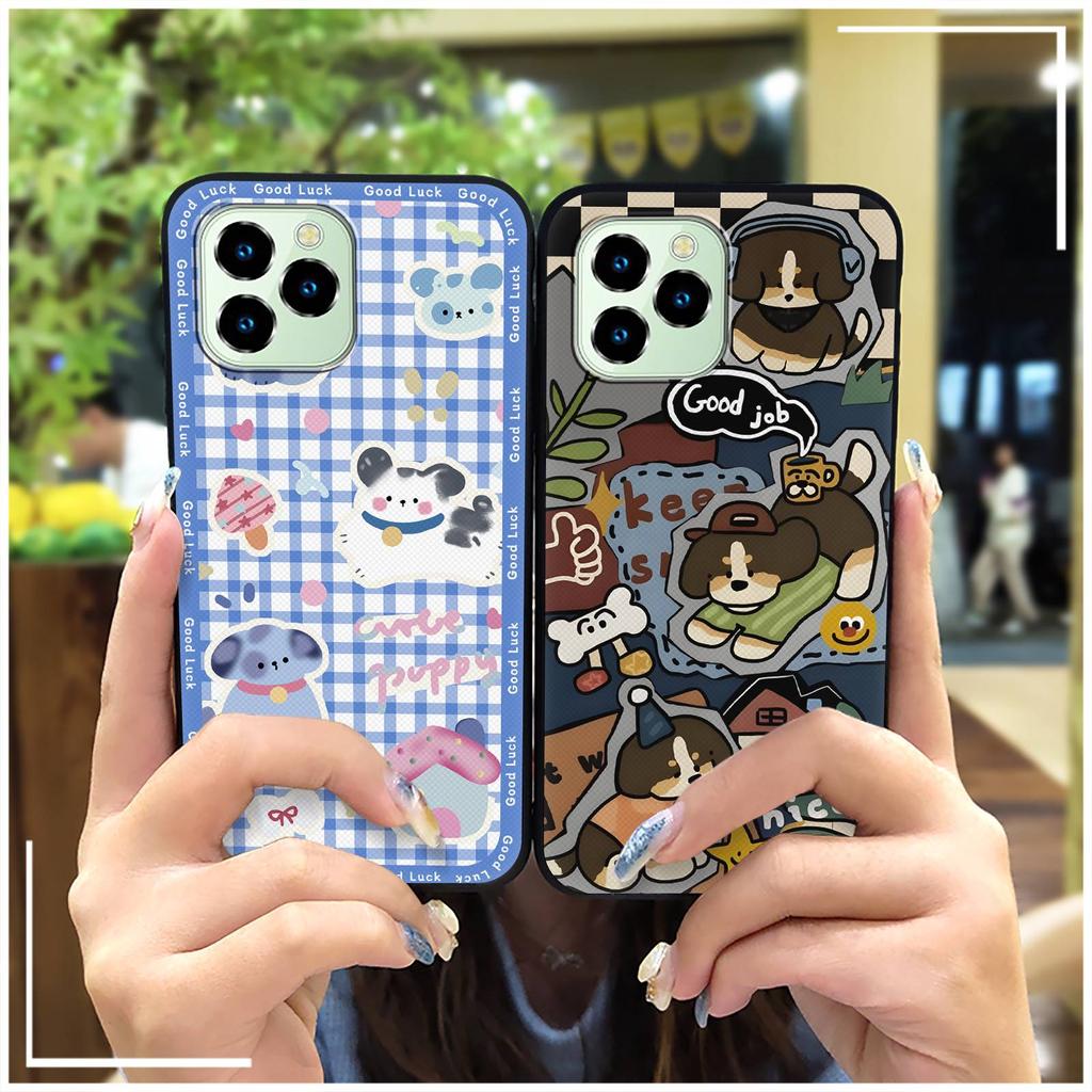 Cartoon Phone Pouch Phone Case For Oukitel C21 Pro Protective Cute Animals Shockproof Anti-dust Graffiti Durable TPU