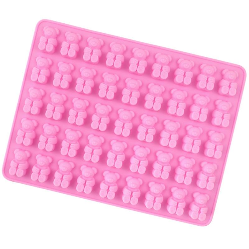 

Большая форма для жевательной резинки в виде медведя, новая большая силиконовая форма для конфет, шоколада, печенья, мультяшная форма для льда, инструменты для украшения торта, восковые расплавы