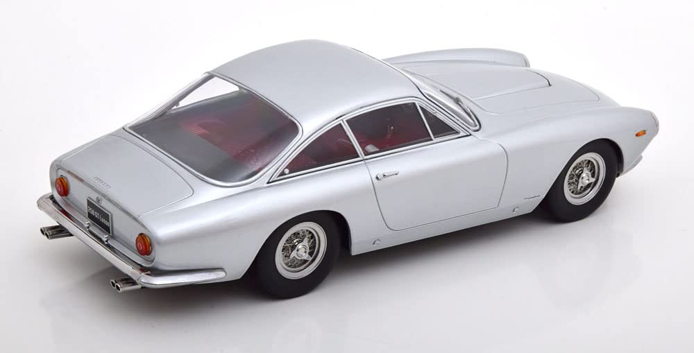 KK Scale Scale Ferrari 250 GT Lusso 1962 Silver Finished Product 1/18