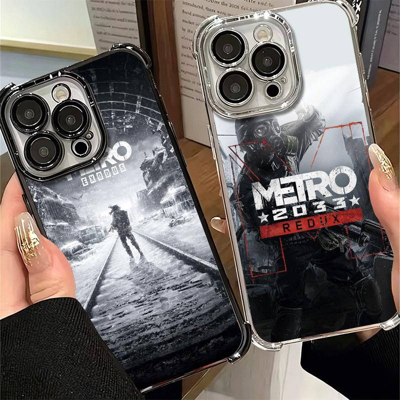 Metro 2033 Soft Phone Case For Xiaomi Poco X7 X8 Pro Max X6 X5 X3 F8 Ultra F7 M8 M7 M5S Redmi 15C 15A 15 14C 13C 12C 13 12