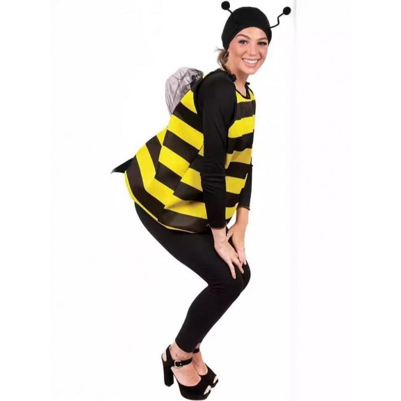 Halloween Adult Parent-Child Party Kids Suit Bee Wings Costume