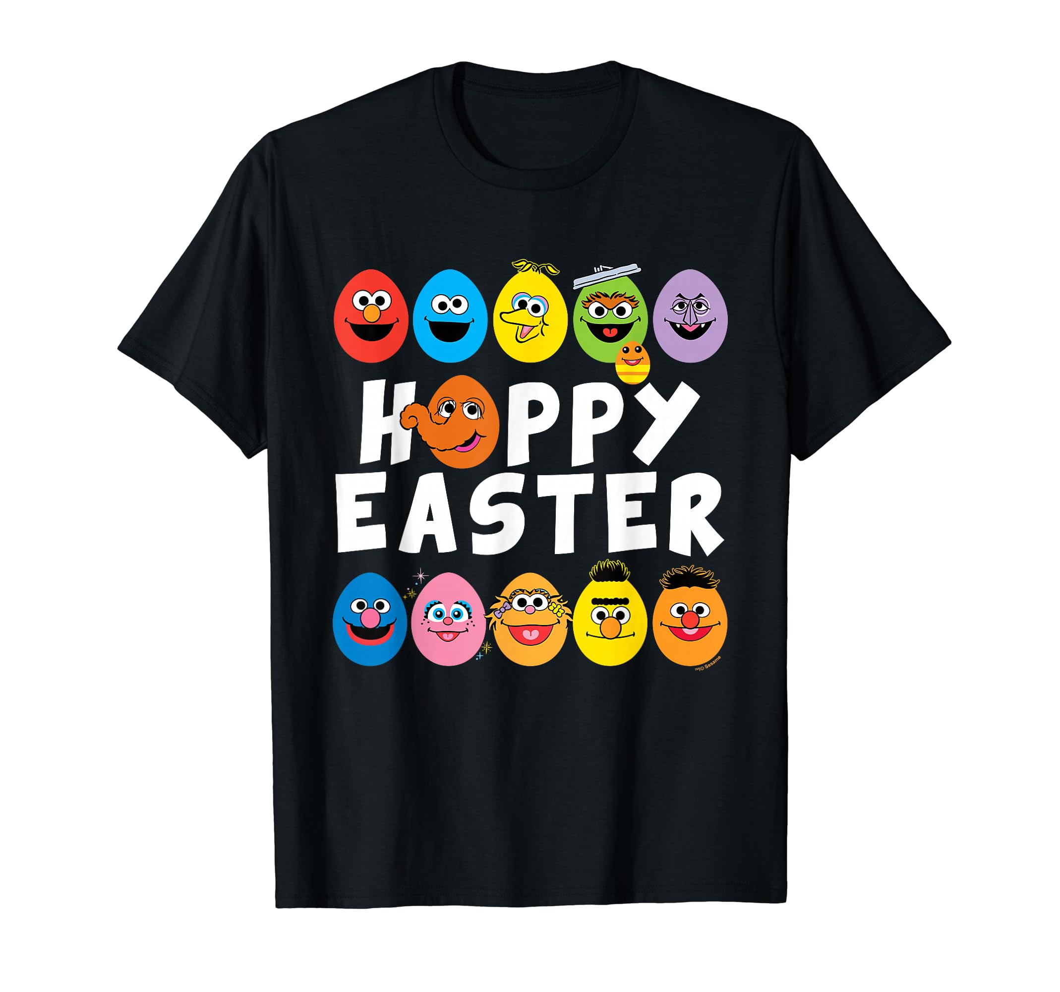 

Sesame Street Hoppy Easter Character Eggs T-shirt