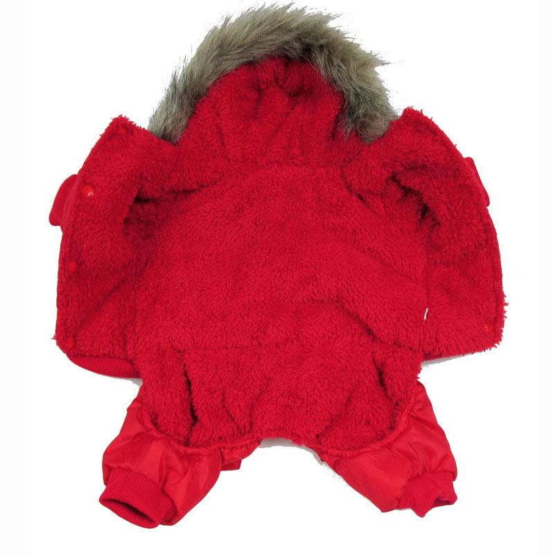 Cross-Border Air Force One-Piece Cotton Coat for Small Dogs - Winter Teddy Outfit