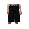 Flight Chicago Solid Color Comfortable Simple Versatile Casual Shorts Women Shorts Black HJ0091-010